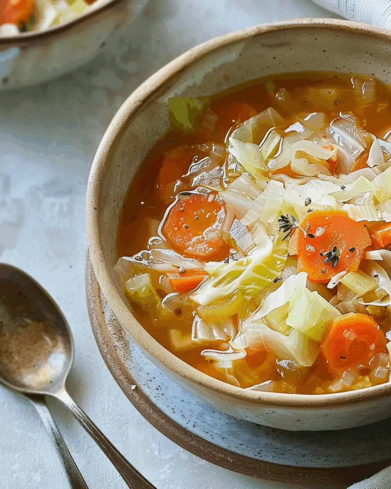 Cabbage Fat-Burning Soup
