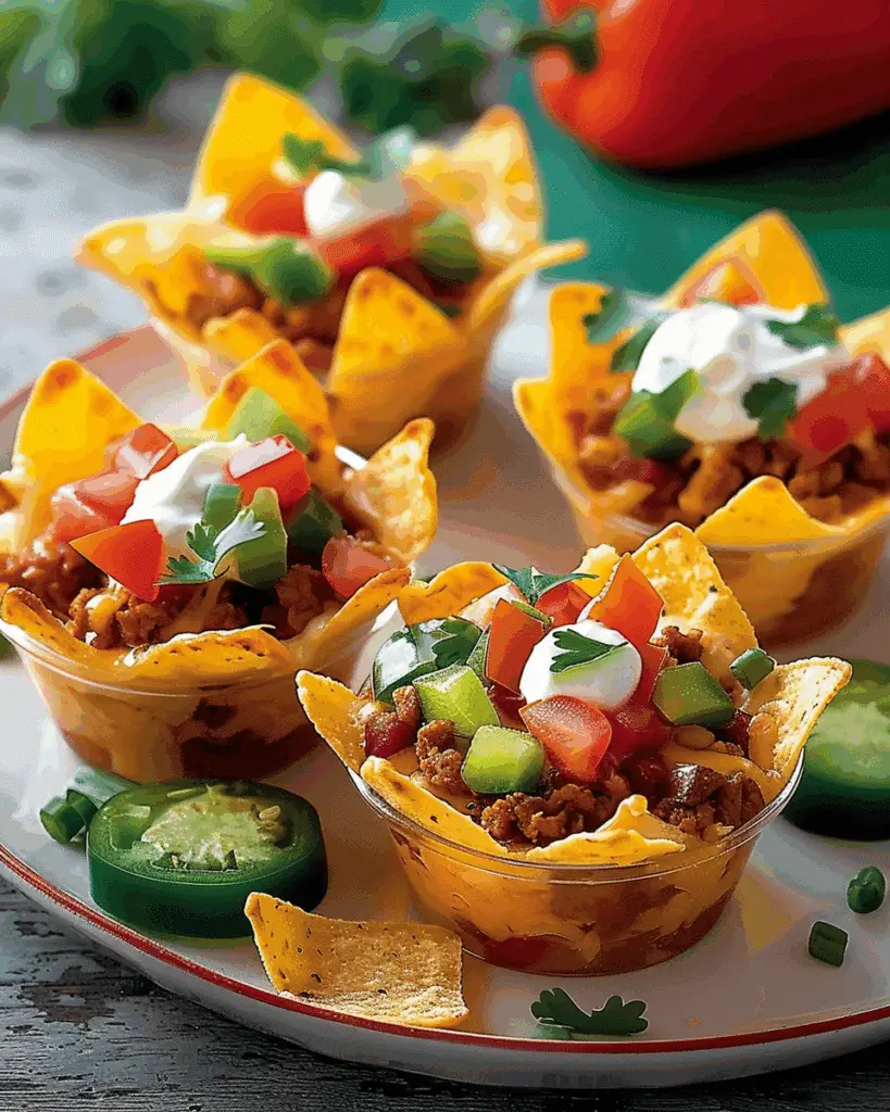 Cheesy Nacho Cups: The Ultimate Party Snack