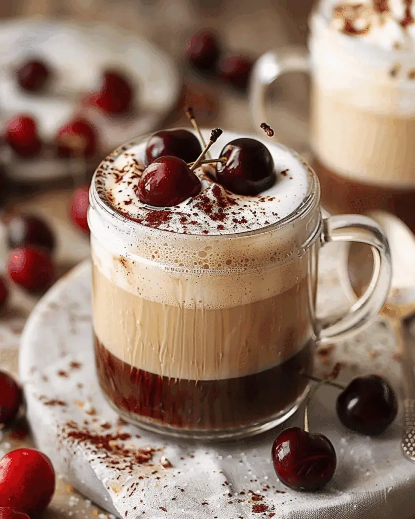 Cherry Vanilla Latte: A Delicious & Easy Recipe