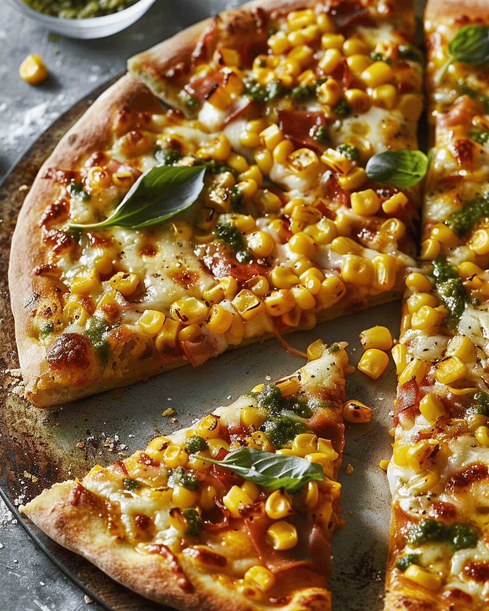 Corn Pizza Recipe for Summer Flavors