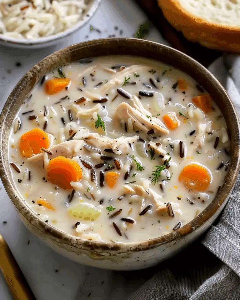 Creamy Chicken and Wild Rice Soup