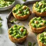 Crushed Peas, Broad Beans & Edamame Bites