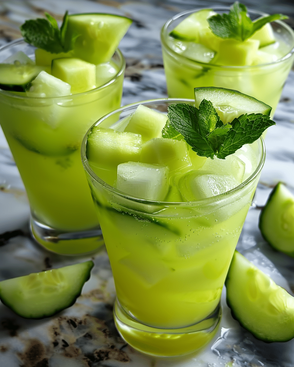 Cucumber Melon Agua Fresca Recipe