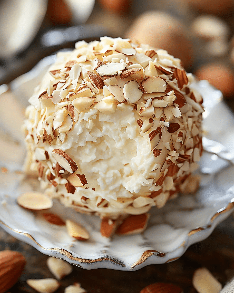 Delicious Almond Cheese Ball Recipe