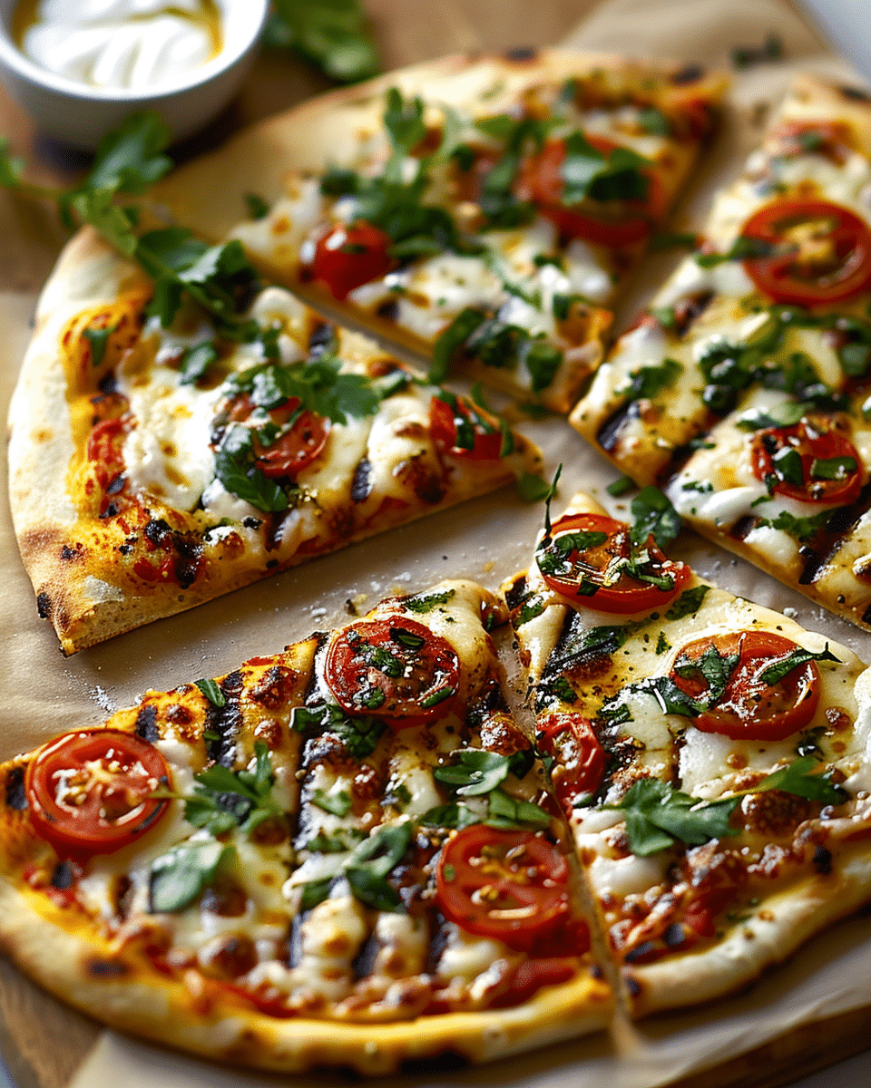 Delicious Grilled Pizza: A Smoky, Flavorful Delight
