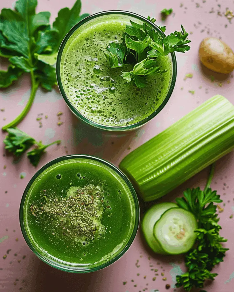 Detox Juice: Celery, Fennel, and Spinach Recipe for a Healthy Cleanse