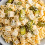 The BEST Dill Pickle Pasta Salad