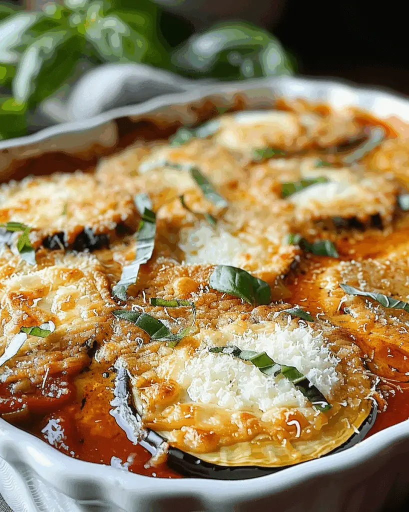 Eggplant Parmesan Bake: A Savory Delight