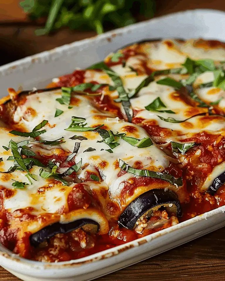 Eggplant Rollatini: A Delicious Italian-Inspired Delight
