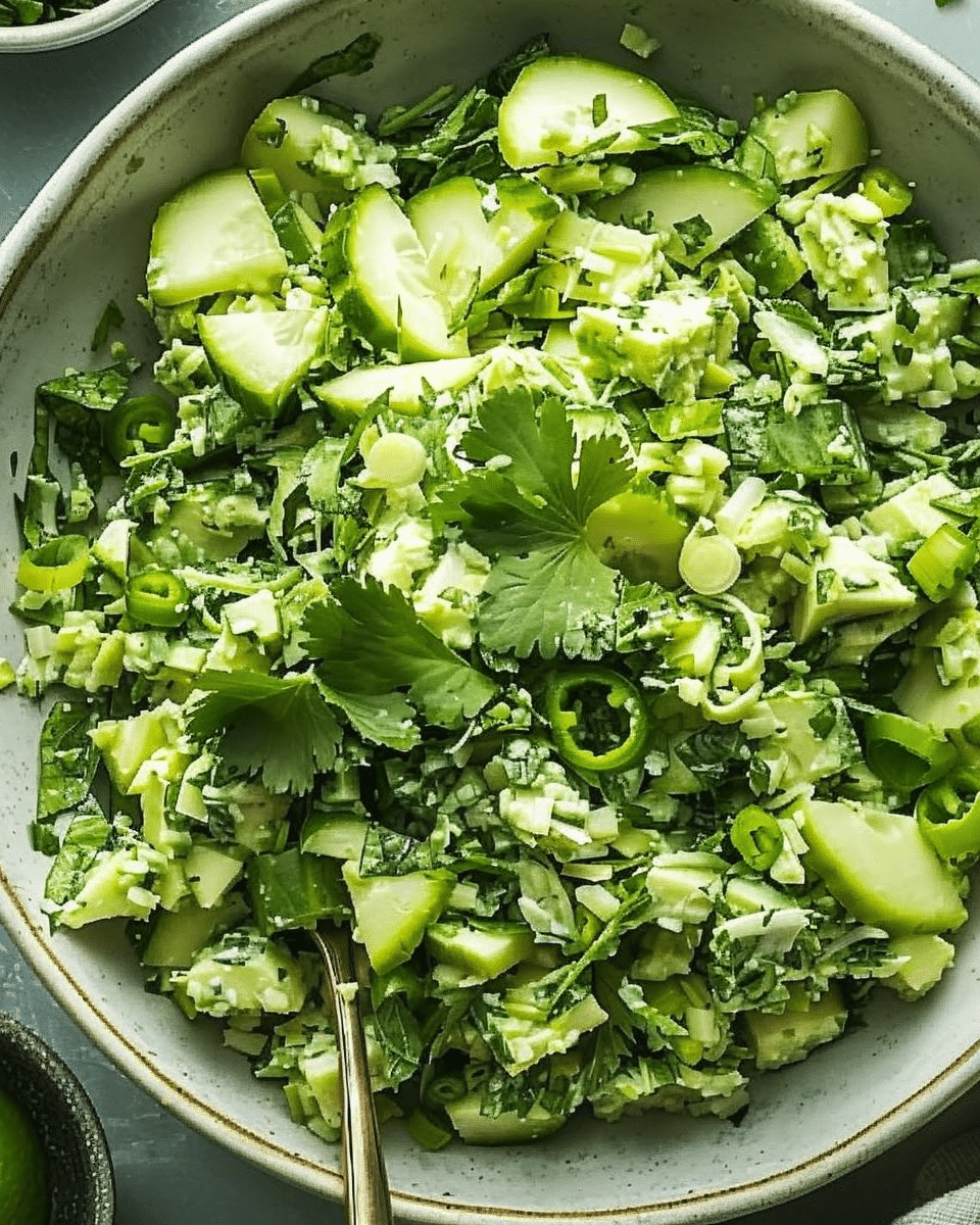 Green Goddess Chopped Salad: A Vibrant, Flavorful Dish