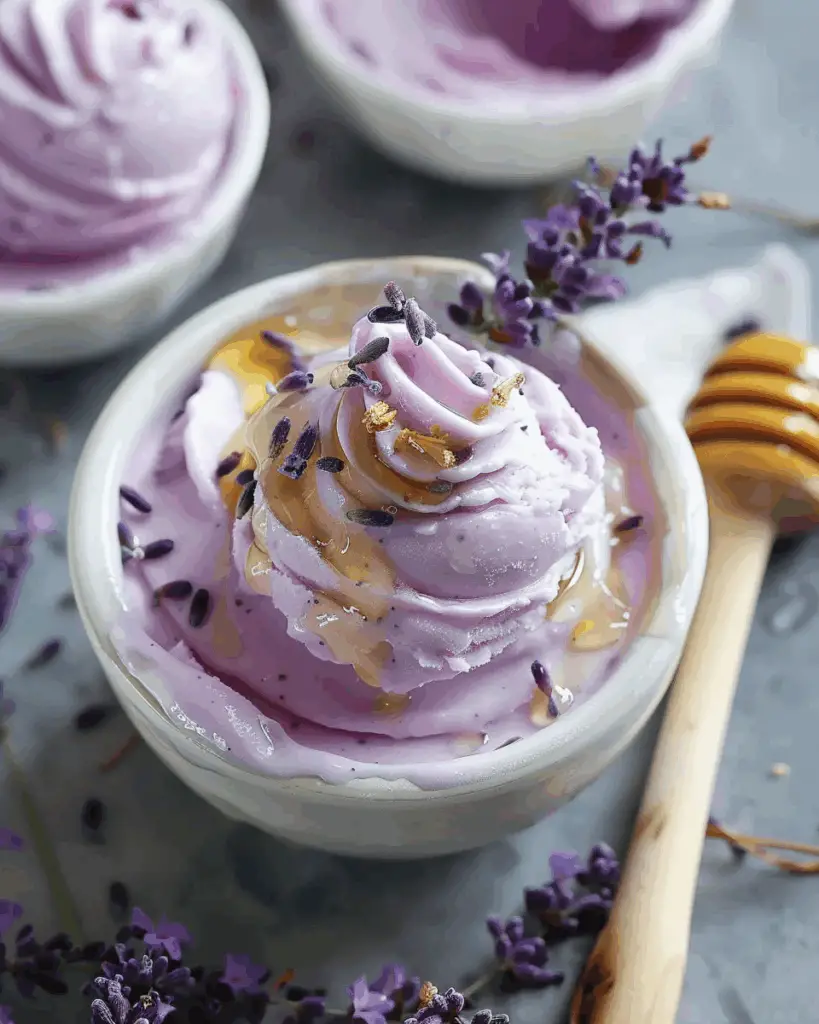 Honey Lavender Frozen Yogurt: An Amazing Ultimate Recipe
