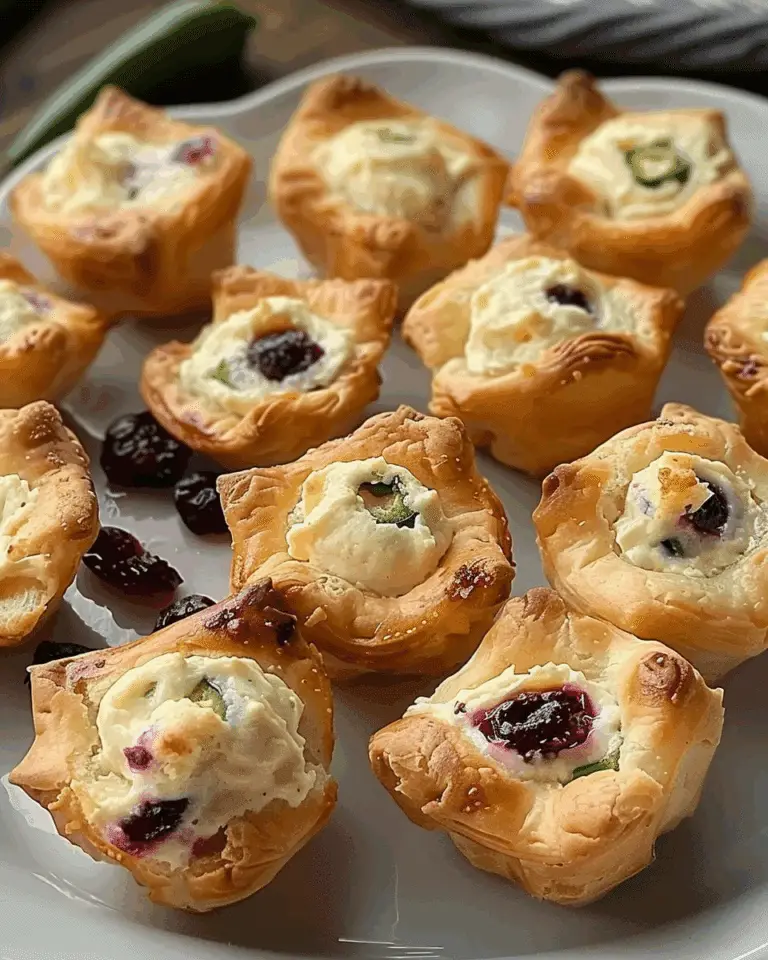 Jalapeno and Cranberry Cream Cheese Bites: A Sweet and Spicy Appetizer