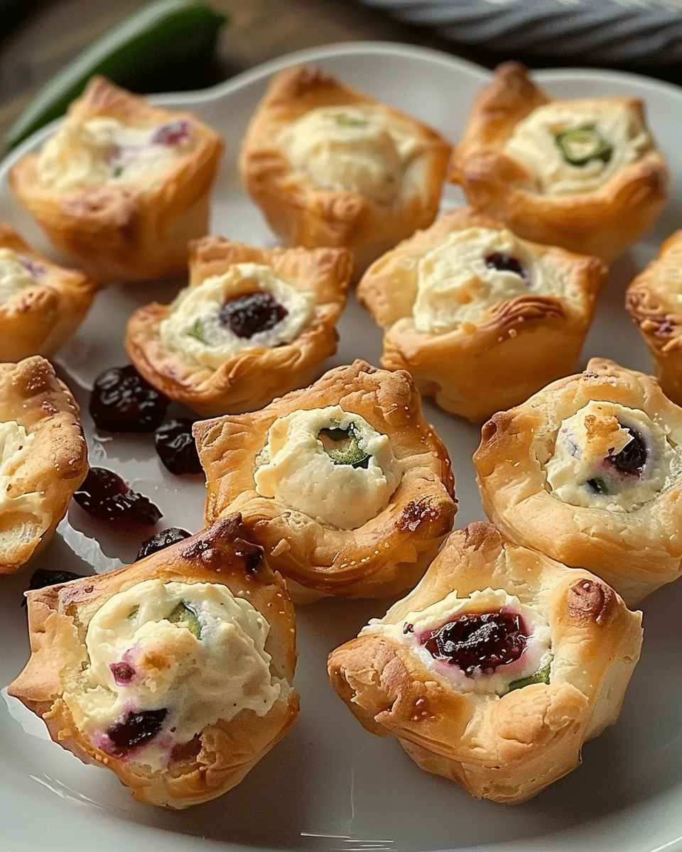 Jalapeno and Cranberry Cream Cheese Bites: A Sweet and Spicy Appetizer