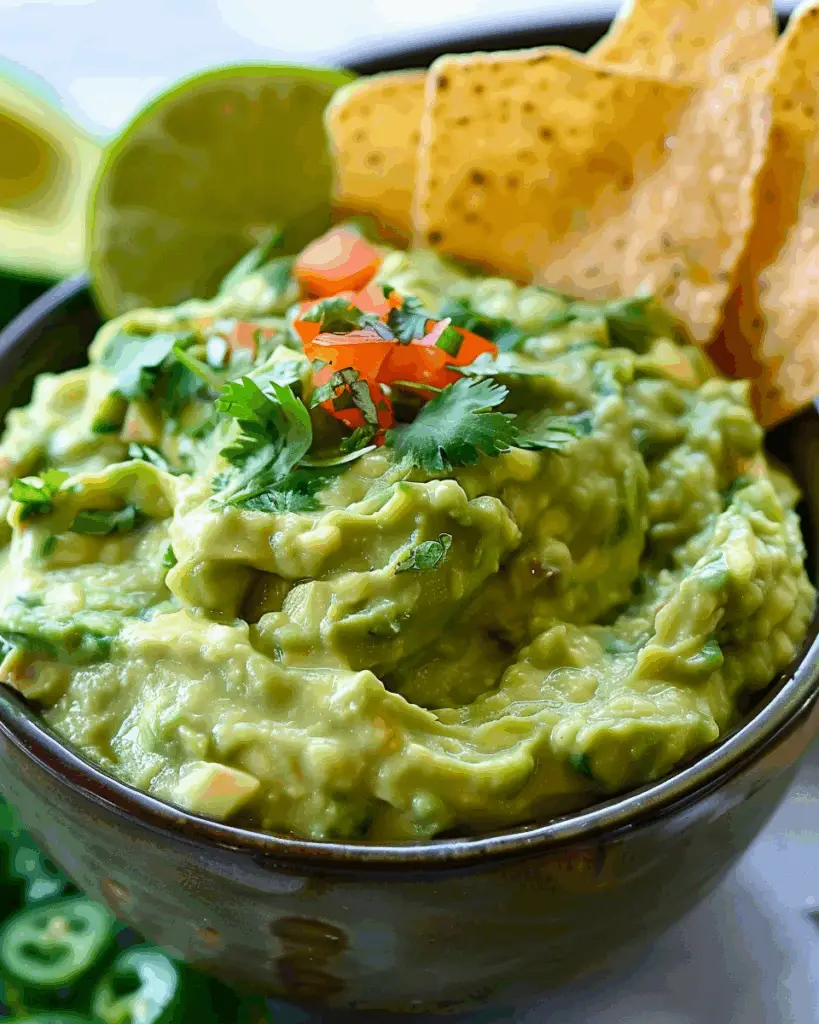 Keto Homemade Guacamole Dip