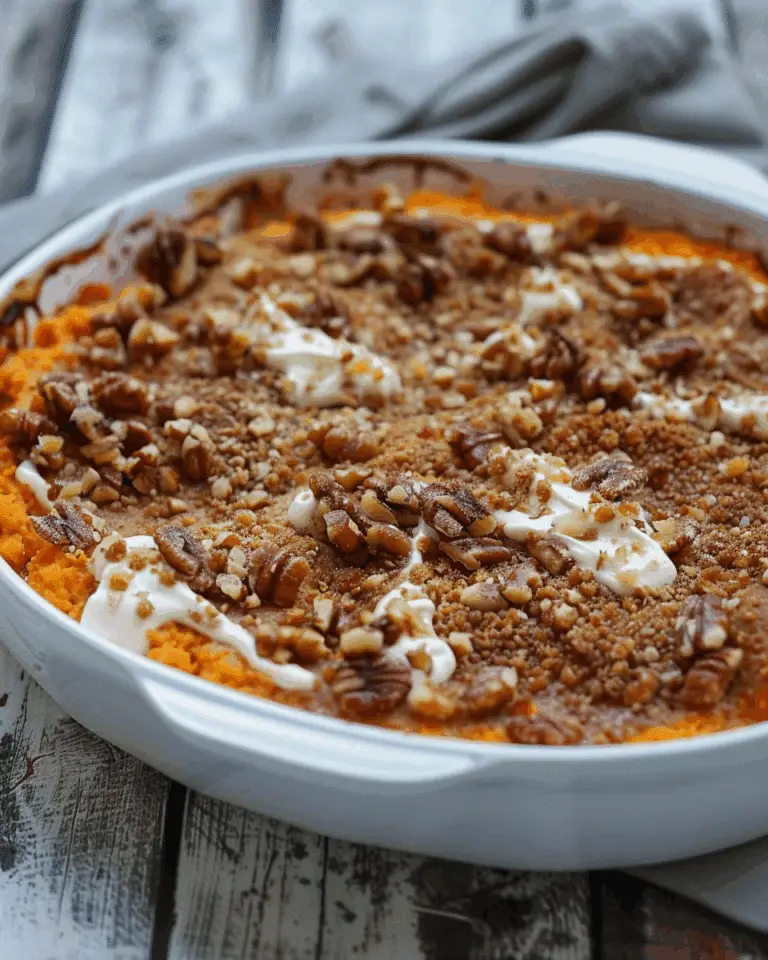 Keto Sweet Potato Casserole: A Healthy, Low-Carb Delight
