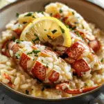 Lemon Butter Lobster Risotto