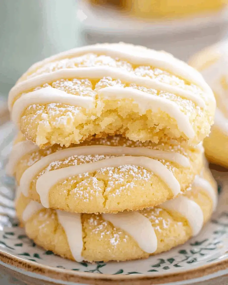 Lemon Poundcake Cookies