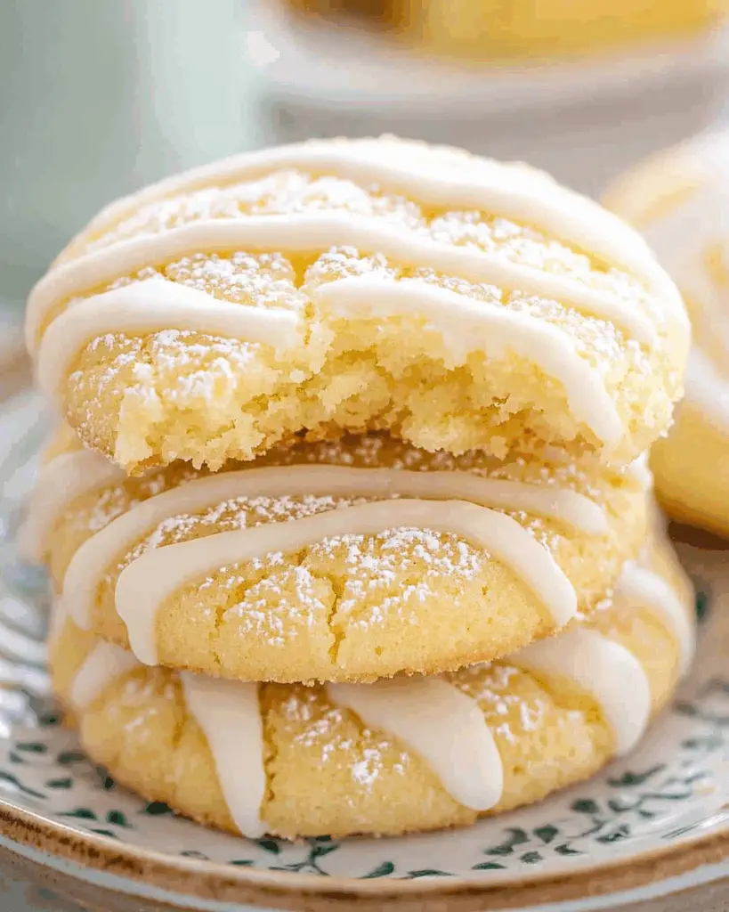 Lemon Poundcake Cookies