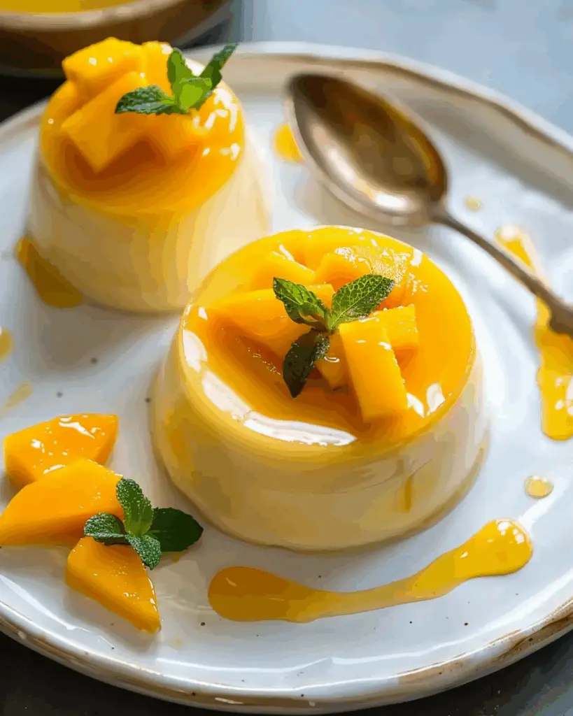Mango Panna Cotta: A Smooth and Elegant Dessert