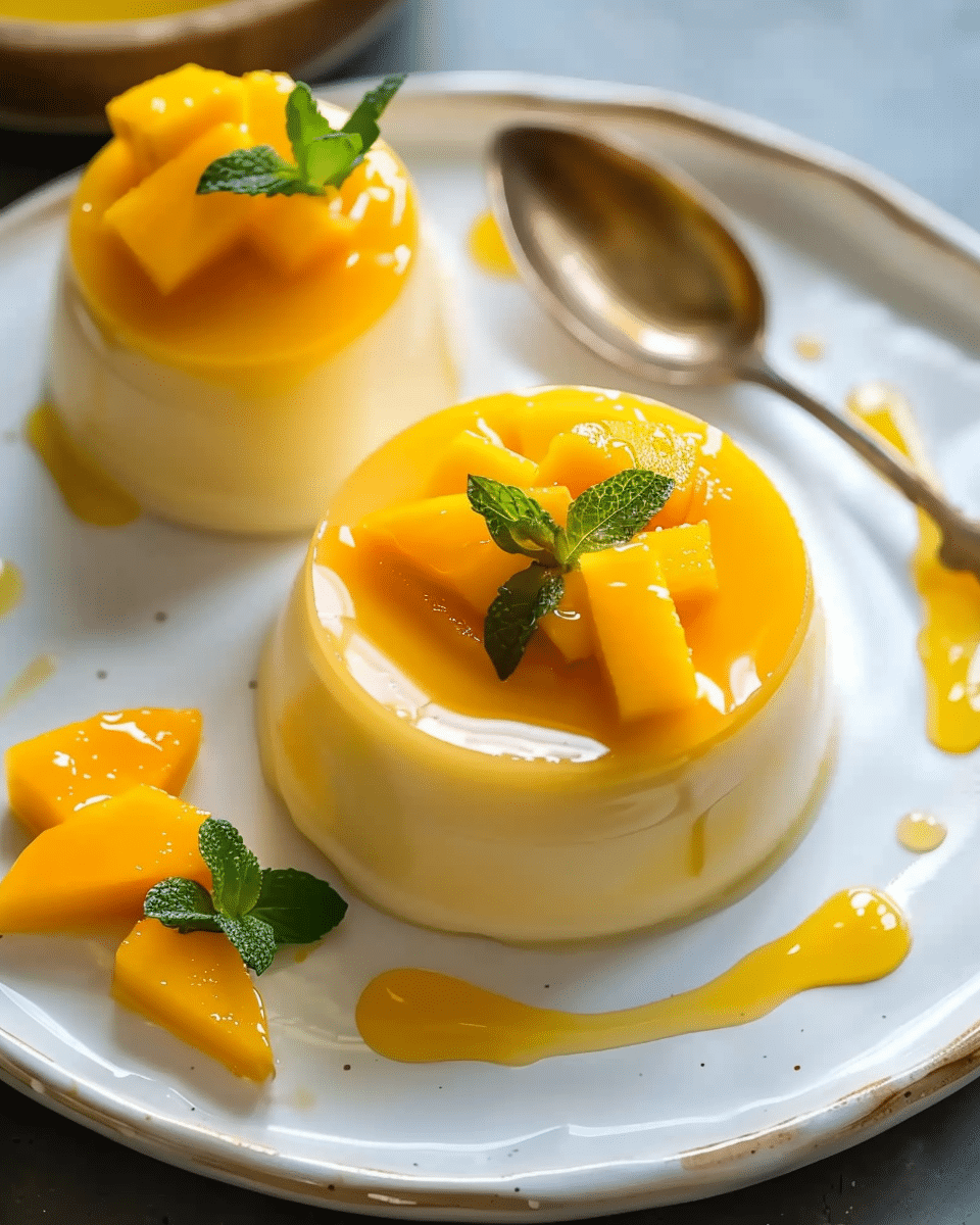 Mango Panna Cotta: A Smooth and Elegant Dessert