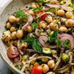 Marinated Za’atar Bean Salad: A Mediterranean-Inspired Delight