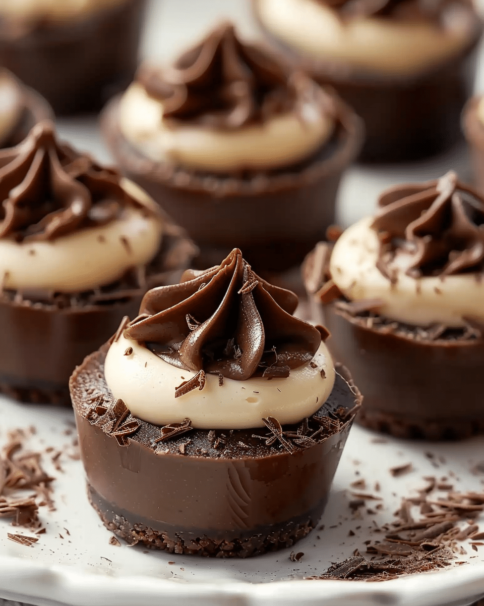 Mini Chocolate Cheesecake Bites: Indulge in a Sweet Treat!