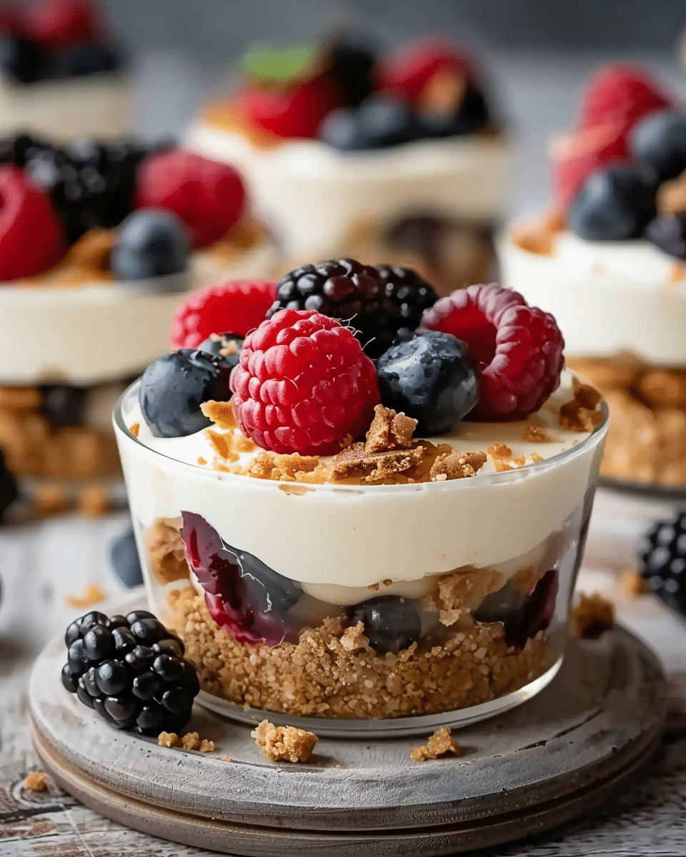 No-Bake Cheesecake Cups: An Amazing Ultimate Recipe for 4