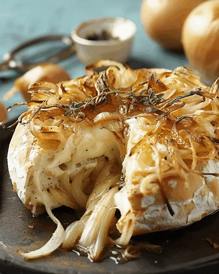 Onion Brie Bowl: An Incredible Ultimate Recipe for 4