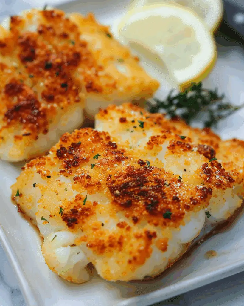 Parmesan Crusted Cod