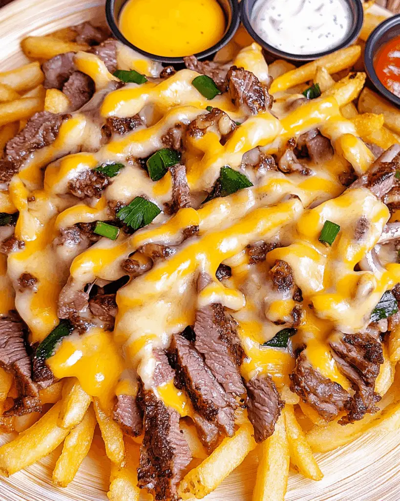 Philly Steak Cheese Fries