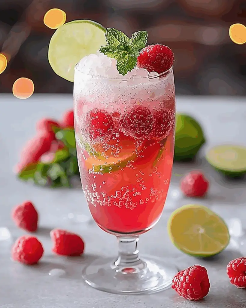 Raspberry Lime Fizz Mocktail: The Perfect Refreshing Drink Recipe