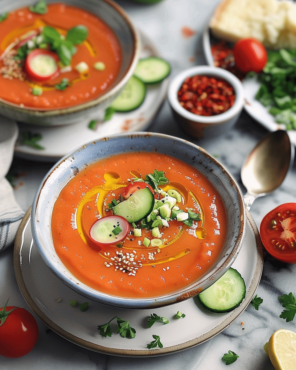 Refreshing Gazpacho Recipe for Hot Days
