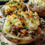 Shepherd Pie Baked Potato: A Hearty, Satisfying Meal