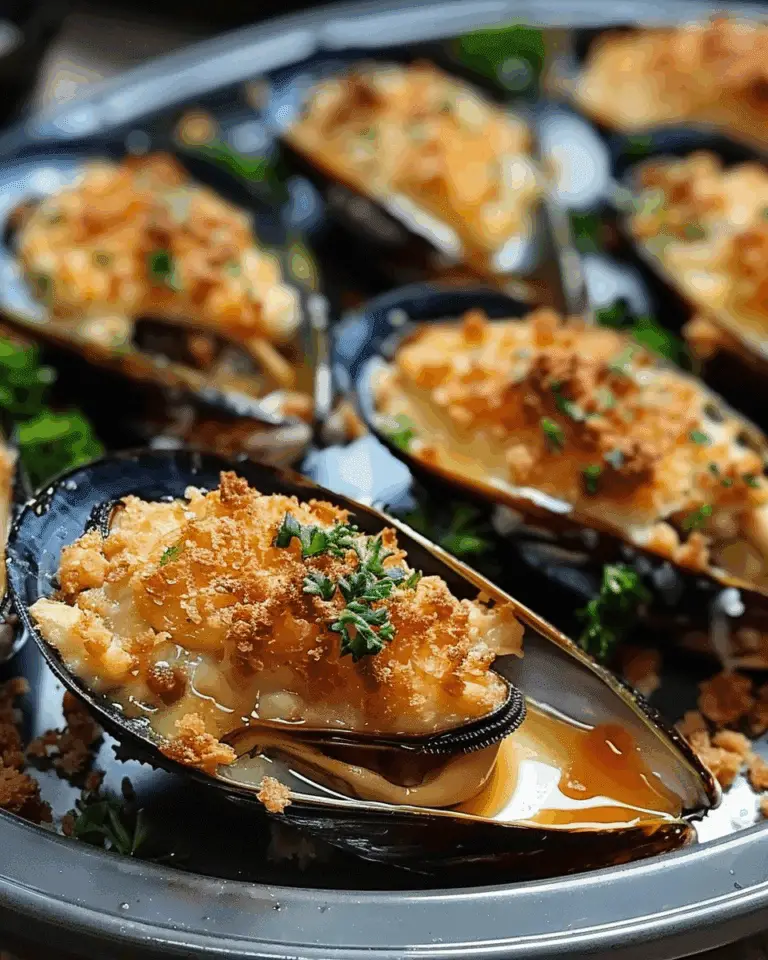 Stuffed Baked Mussels: An Amazing Ultimate Recipe for 12!