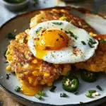 Sweetcorn and Jalapeño Fritters with a Fried Egg: An Amazing Ultimate Recipe