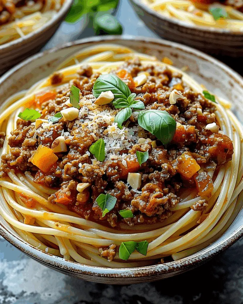 Walnut Bolognese: A Rich, Flavorful Twist on a Classic