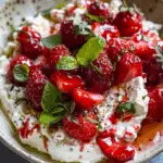 Whipped Feta with Roasted Strawberries: A Deliciously Simple Gourmet Appetizer