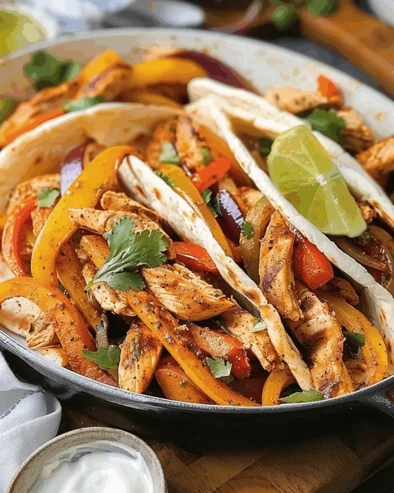 Air Fryer Chicken Fajitas: The Incredible Ultimate Recipe for 4