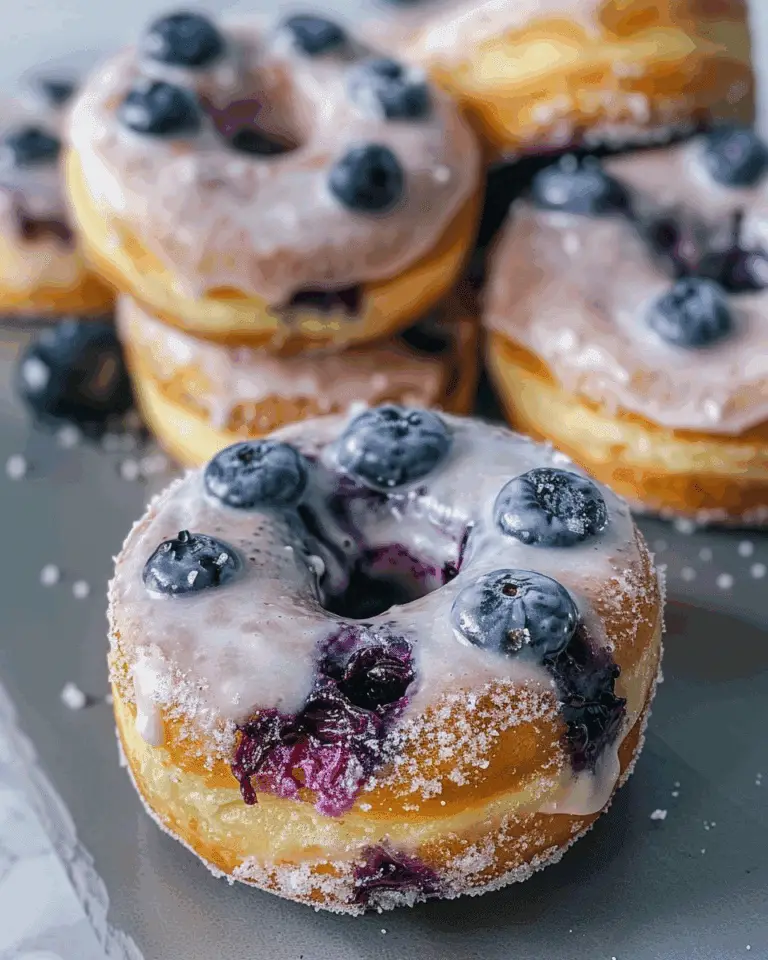 Baked Blueberry Donuts: A Delicious and Healthier Treat