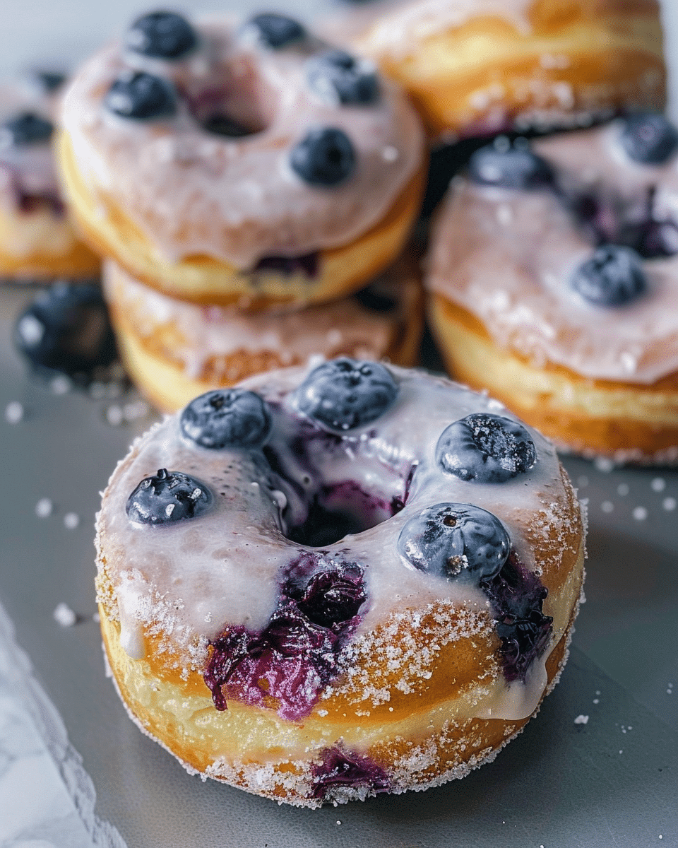 Baked Blueberry Donuts: A Delicious and Healthier Treat