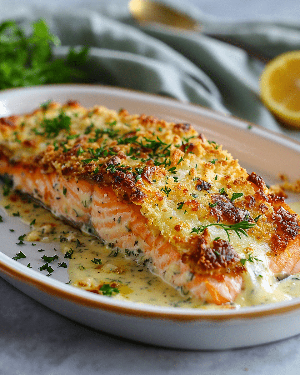 Baked Salmon with Mayo and Cheese: A Quick and Flavorful Dish