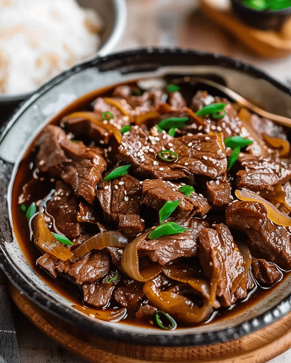 Beef Shigureni (Simmered Wagyu with Ginger and Gobo): A Flavorful Japanese Dish