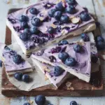 Blueberry Yogurt Bark: A Healthy & Refreshing Snack