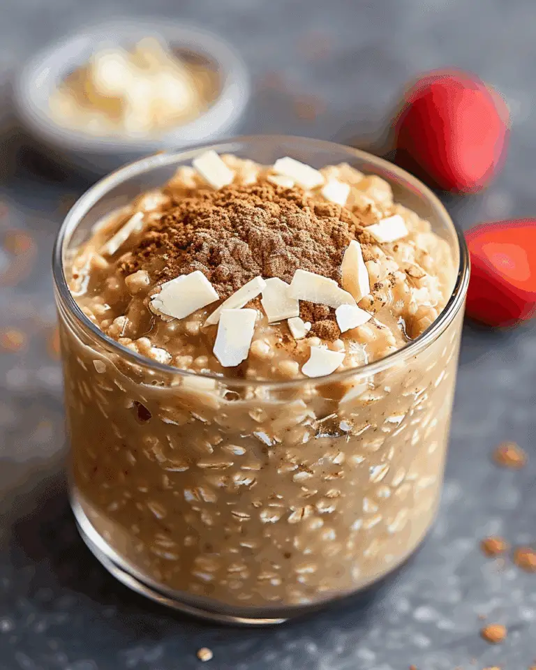 Brown Sugar Overnight Oats (No Yogurt Needed!)