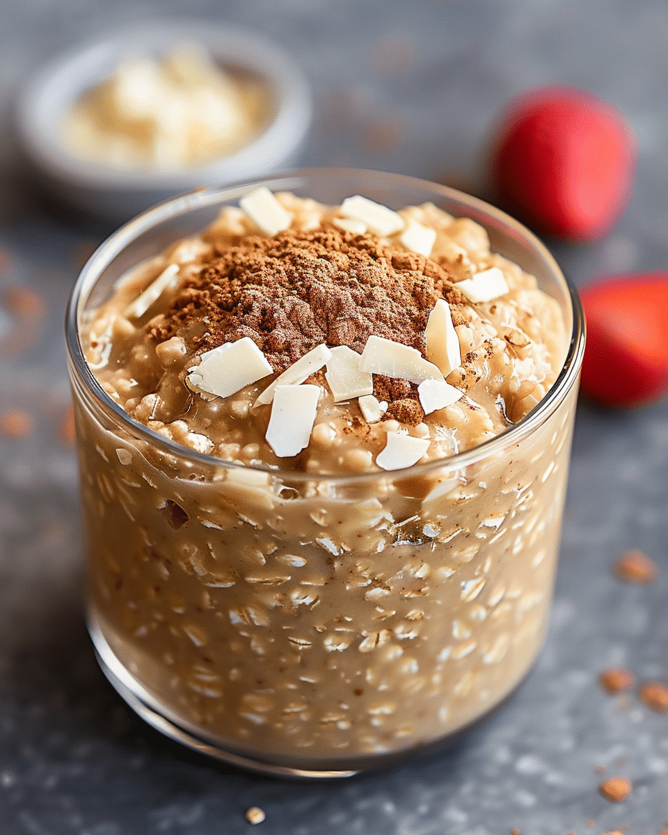Brown Sugar Overnight Oats (No Yogurt Needed!)