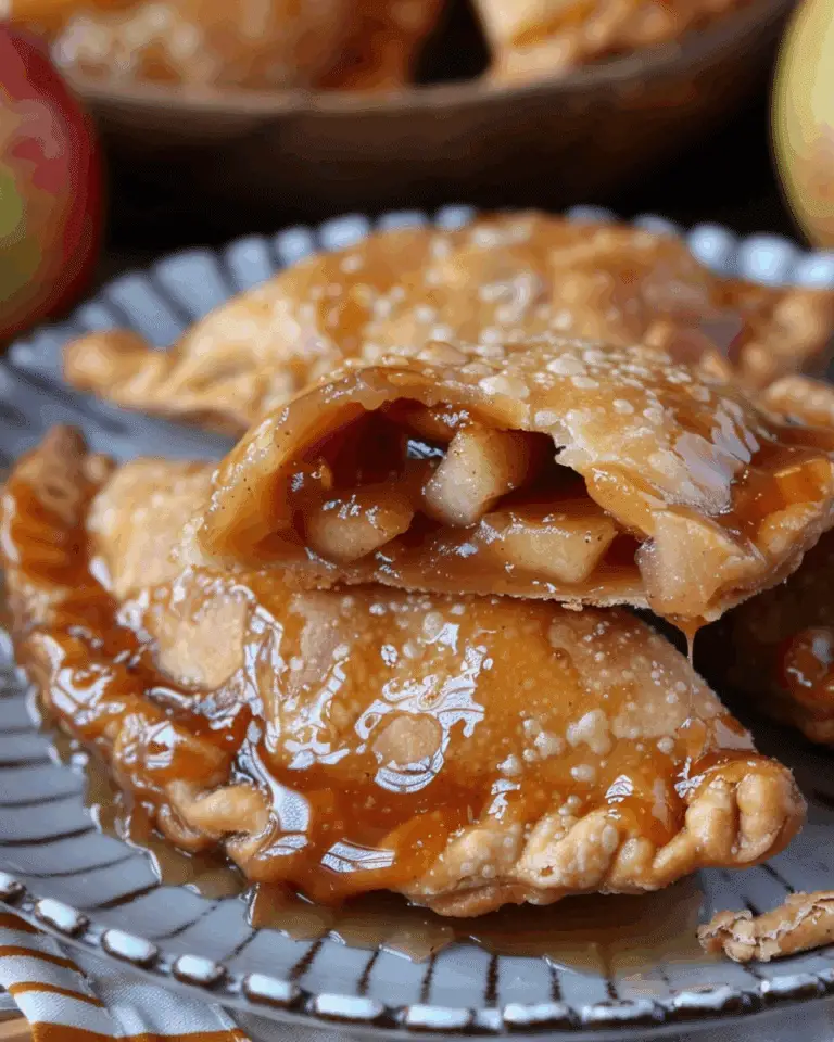 Caramel Apple Empanadas