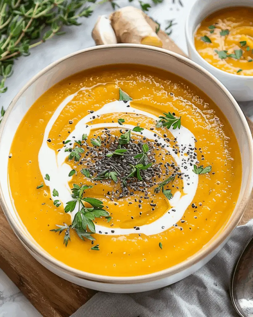 Carrot Ginger Soup: An Amazing Ultimate Recipe