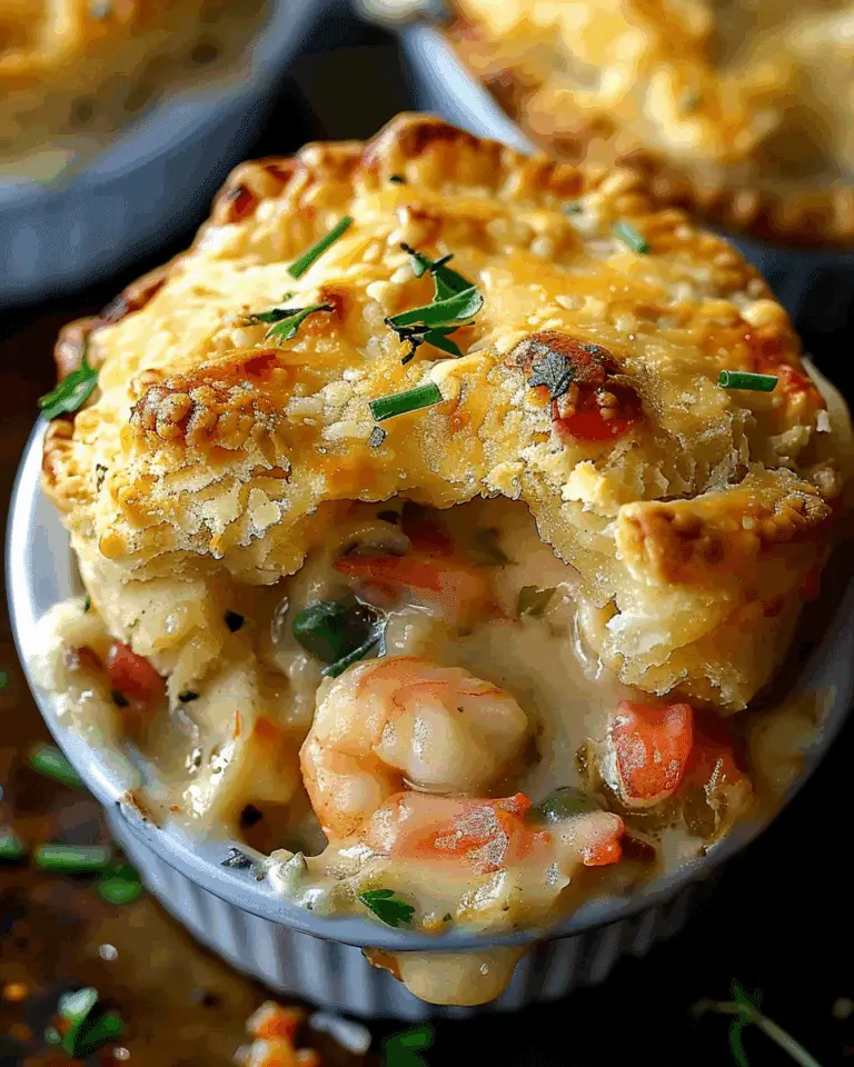 Cheddar Bay Biscuit Seafood Pot Pie: An Incredible Ultimate Comforting Classic