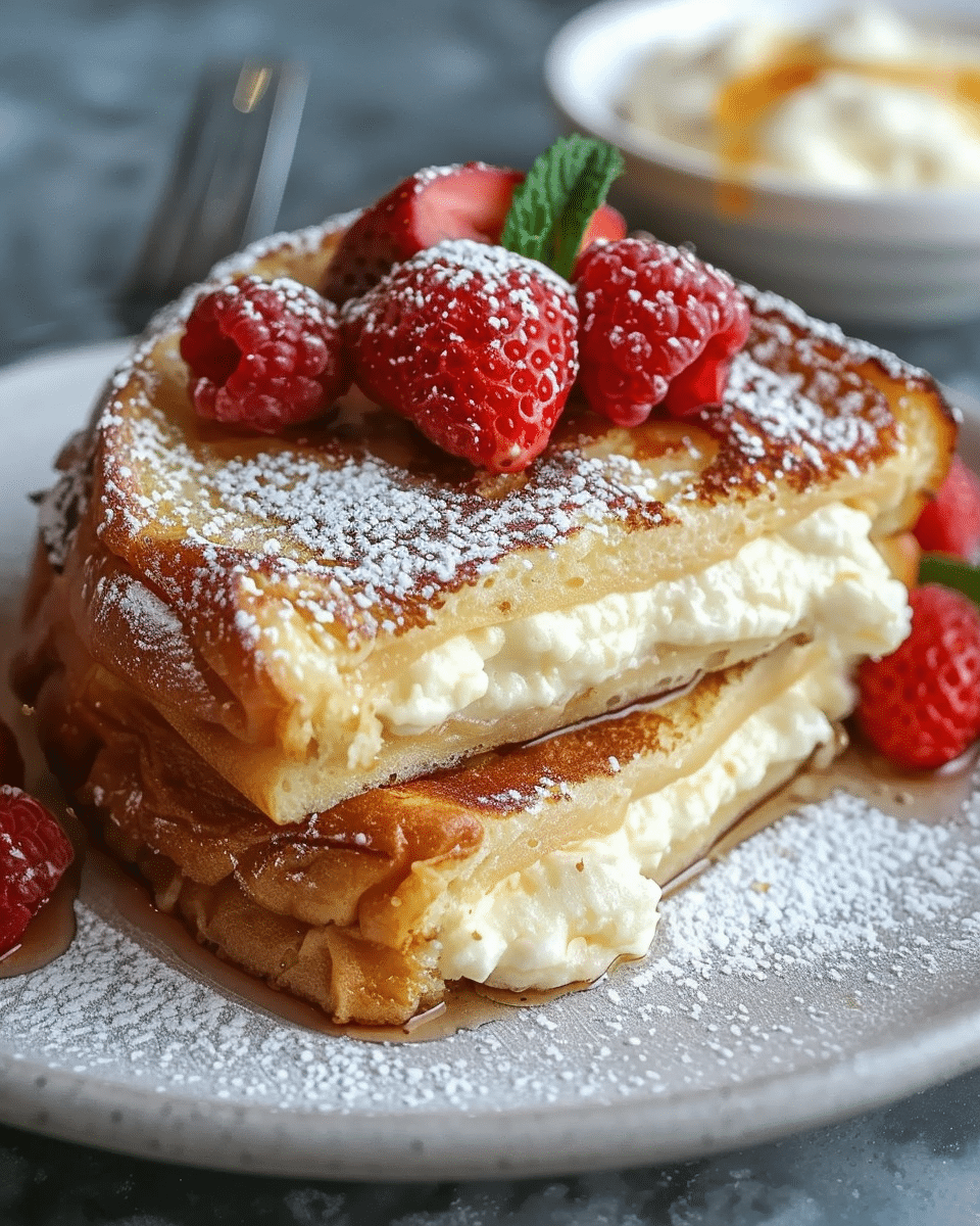 Cheesecake Stuffed French Toast: A Dreamy Brunch Treat