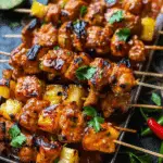 Chipotle Pineapple Bang Bang Chicken Skewers: An Amazing Ultimate Recipe